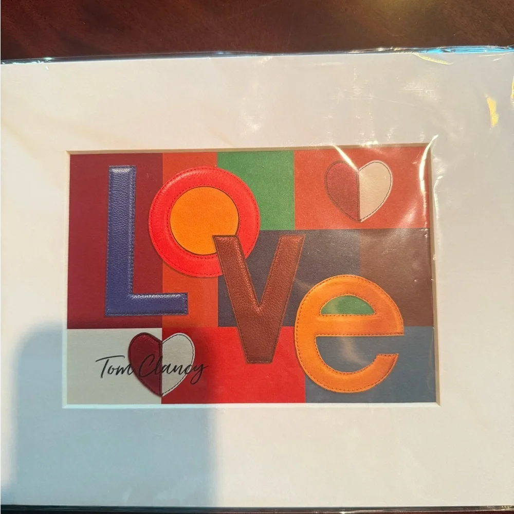 Brighton Tom Clancy Love Print. New still in plastic. Beautiful - Picture 3 of 10